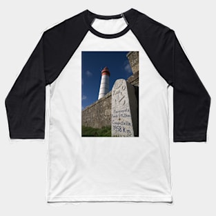 St Mathieu - Route de Compostelle Baseball T-Shirt